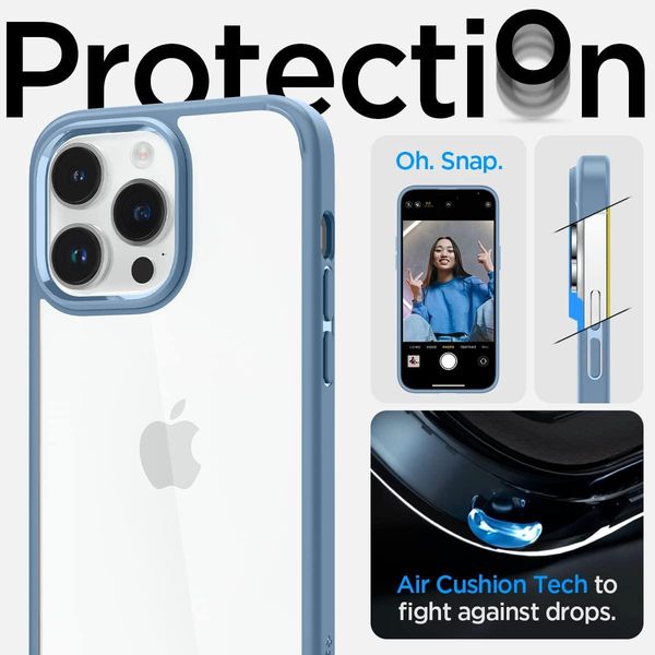 Чохол Spigen для iPhone 14 Pro - Ultra Hybrid, Sierra Blue (ACS04964) ACS04964 фото