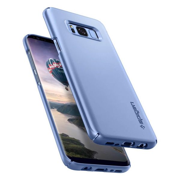 Чохол Spigen для Samsung Galaxy S8 - Thin Fit, Blue coral (565CS21625) 565CS21625 фото
