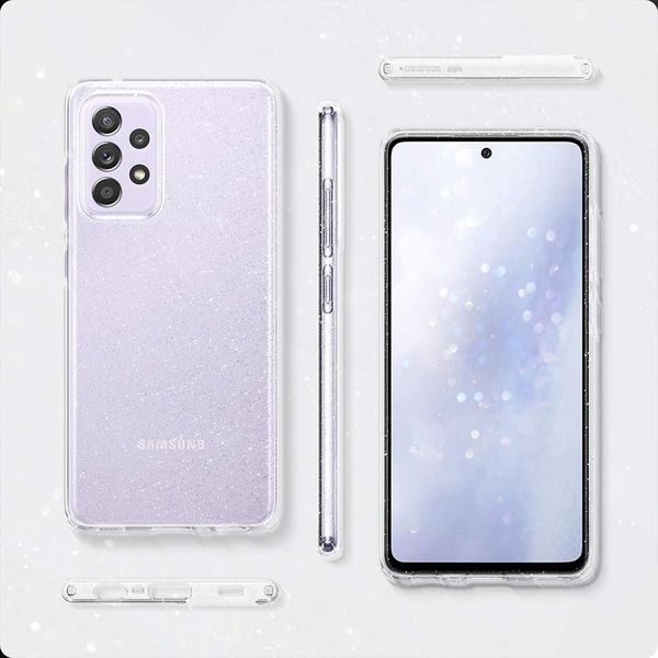Чехол Spigen для Samsung Galaxy A52 (A52s 5G / A52 5G) - Liquid Crystal Glitter, Crystal Quartz (ACS02317) ACS02317 фото