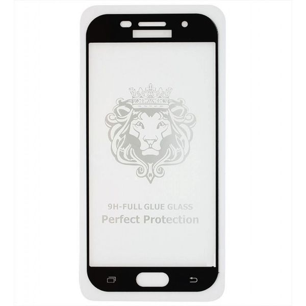 Захисне скло Lion для Samsung Galaxy A5 2017 (A520) 3D Perfect Protection Full Glue, Black 1210387120 фото