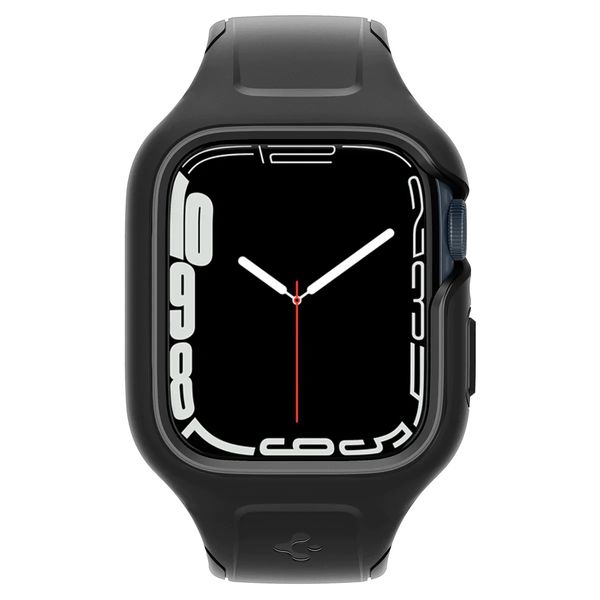 Чохол та ремінець Spigen Liquid Air Pro для Apple Watch 8 / 7 (45mm), Black (ACS04182) ACS04182 фото