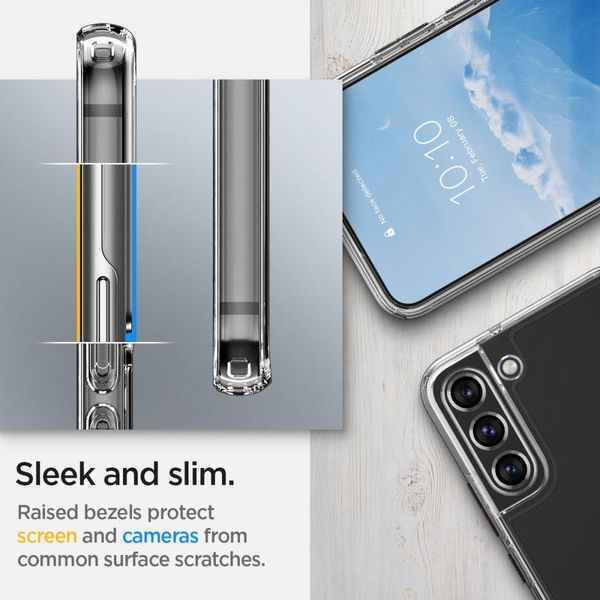 Чохол Spigen для Samsung Galaxy S22 — Ultra Hybrid, Crystal Cleare (ACS03988) ACS03988 фото