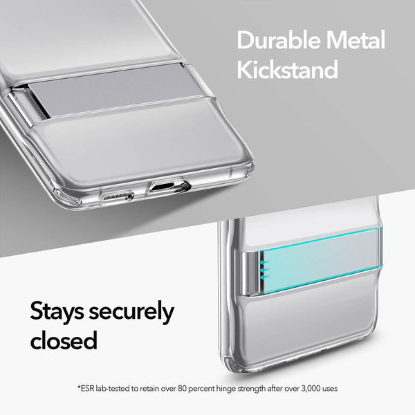 Чохол ESR для Samsung Galaxy S21 Ultra Air Shield Boost (Metal Kickstand), Clear (3C01202170201) 141779 фото