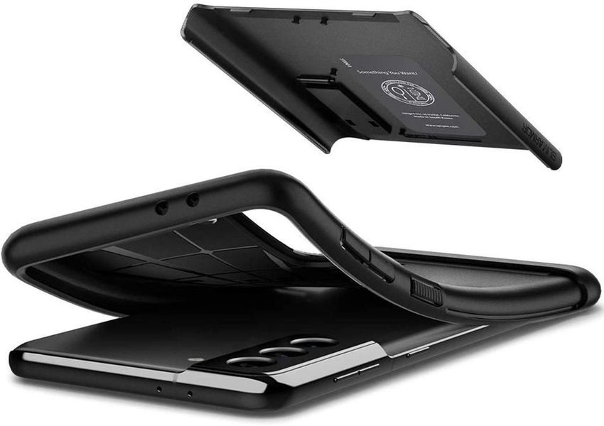 Чохол Spigen для Samsung Galaxy S21+ Plus — Slim Armor, Black (ACS02410) ACS02410 фото