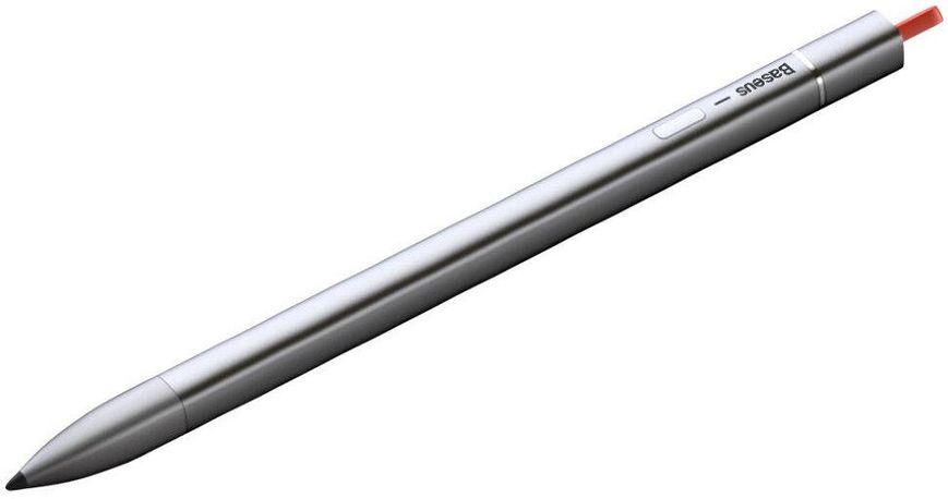 Стилус Baseus Square Line Capacitive Stylus pen (Anti misoperation), Gray (ACSXB-A0G) 222663 фото