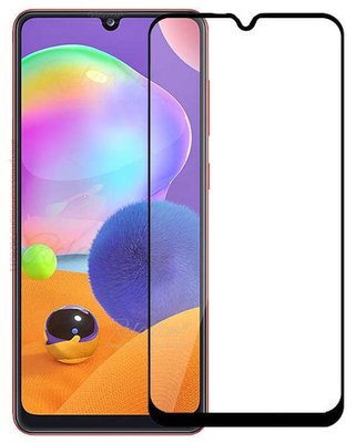 Захисне скло Lion для Samsung Galaxy A31/A32 (2020) 3D Perfect Protection Full Glue, Black 1210714508 фото