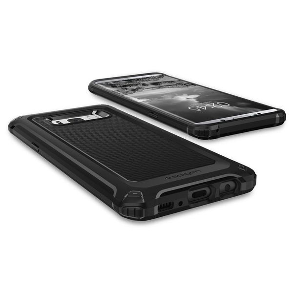 Чохол Spigen для Samsung Galaxy S8 Plus Rugged Armor Extra, Black (571CS21276) 571CS21276 фото
