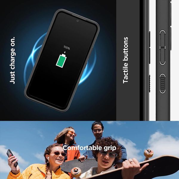 Чохол Spigen для Samsung Galaxy A54 5G - Ultra Hybrid, Matte Black (ACS05887) ACS05887 фото