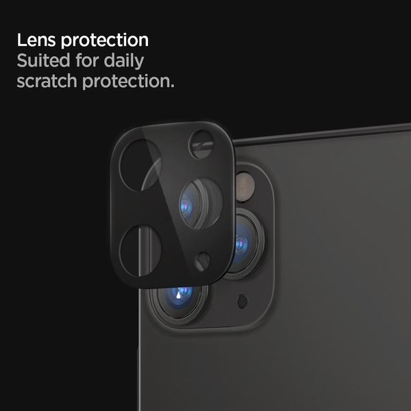 Захисне скло на камеру Spigen для iPhone 11 Pro Max / 11 Pro Full Cover Camera Lens (2 шт.), Black (AGL00500) AGL00500 фото