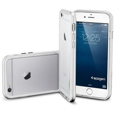 Чохол Spigen для iPhone 6s/6 Neo Hybrid EX, Satin Silver (SGP11026) SGP11026 фото