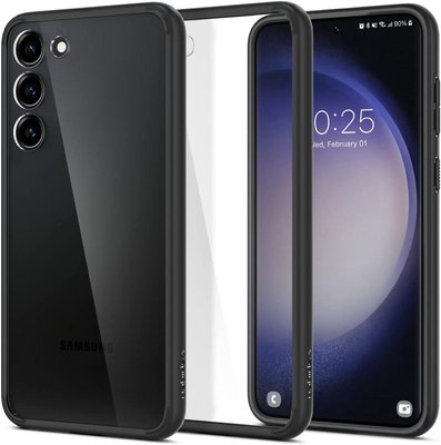 Чехол Spigen для Samsung Galaxy S23 Plus - Ultra Hybrid, Matte Black (ACS05669) ACS05669 фото