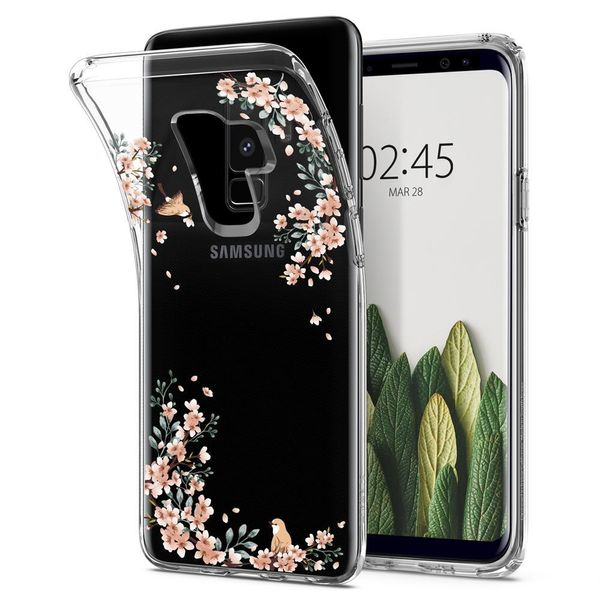 Чохол Spigen для Samsung Galaxy S9 Plus Liquid Crystal Blossom, Nature (593CS22915) 593CS22915 фото