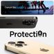 Захисне скло Spigen для камери iPhone 14 Pro/14 Pro Max - EZ Fit Optik Pro (2шт), Gold (AGL05598) AGL05598 фото 6