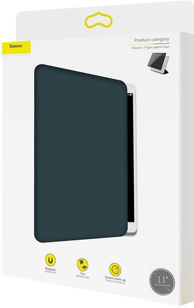 Чохол магнітний Baseus для iPad Pro 11" Simplism Y-Type, Blue (LTAPIPD-ASM03) LTAPIPD-ASM03 фото