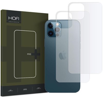 Захисна плівка для iPhone 12 Pro/12 Hofi Hydroflex PRO+ На задню частину (2шт) прозора 925412 фото