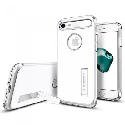 Чехол Spigen для iPhone 8/7 Slim Armor, Jet White (042CS21048) 042CS21048 фото
