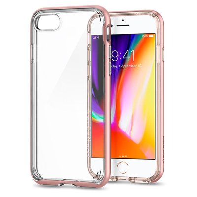 Чехол Spigen для iPhone SE 2022/ 2020/ 8/ 7 Neo Hybrid Crystal 2, Rose Gold (054CS22364) 054CS22364 фото