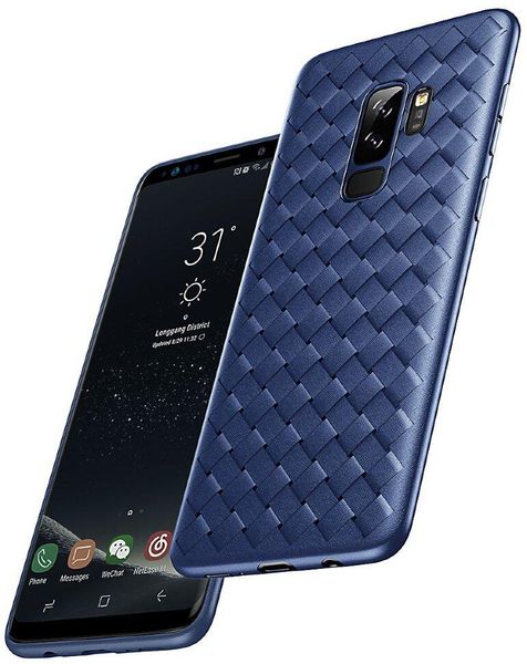 Чохол Baseus для Samsung Galaxy S9 Plus BV Weaving, Blue (WISAS9P-BV15) 272330 фото
