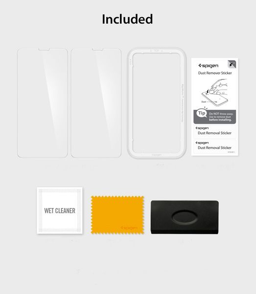 Защитное стекло Spigen для iPhone 11 Pro Max /XS Max Align Master (2 шт) (AGL00097) AGL00097 фото