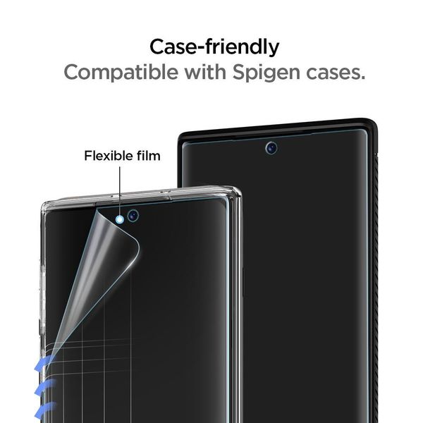 Захисна плівка Spigen для Samsung Galaxy Note 10 — Neo Flex, 2 шт (628FL27298) 628FL27298 фото