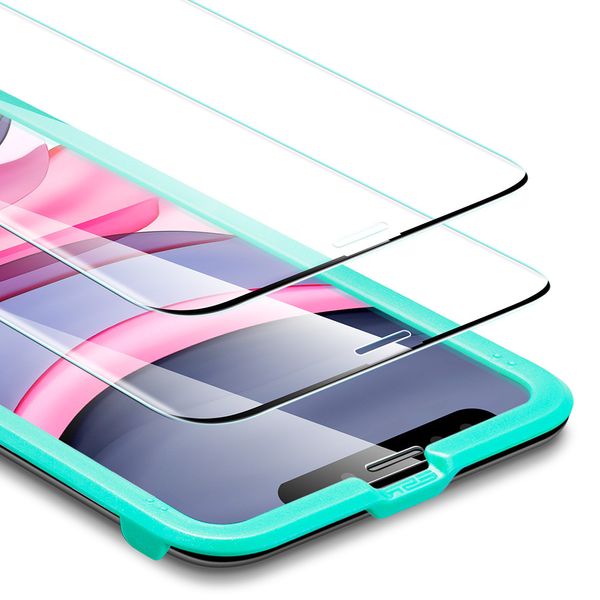 Защитное стекло ESR для iPhone 11 / XR Screen Shield 3D, 2 шт (3C03196130101) 85110 фото