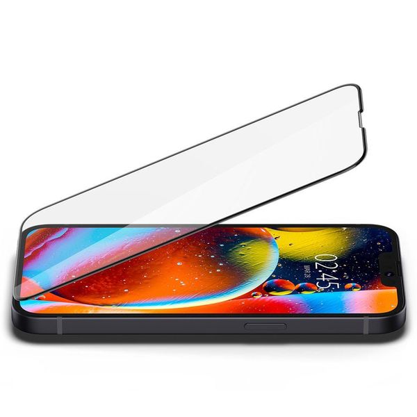 Защитное стекло Spigen для iPhone 14 / 13 / 13 Pro - Glas.tR AlignMaster (1шт) Black (AGL03392) AGL03392 фото