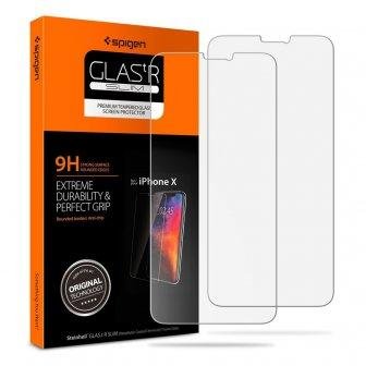 Защитное стекло Spigen для iPhone XS/X SLIM HD, 2шт (057GL22686) 057GL22686 фото