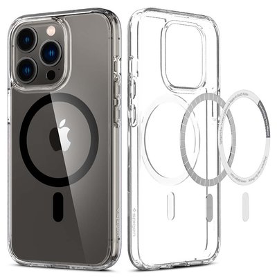 Чохол Spigen для iPhone 13 Pro - Hybrid Ultra MagSafe (Black) Сумісний, Clear (ACS03268) ACS03268 фото