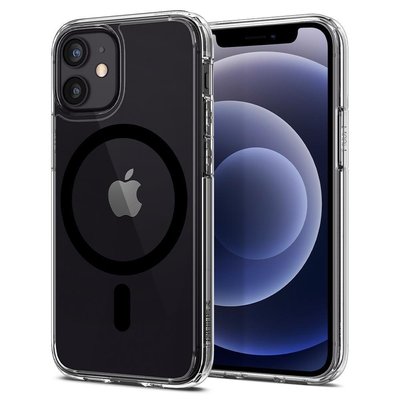 Чохол Spigen для iPhone 12 / iPhone 12 Pro - Hybrid Ultra Mag Safe, Black (ACS02626) ACS02626 фото