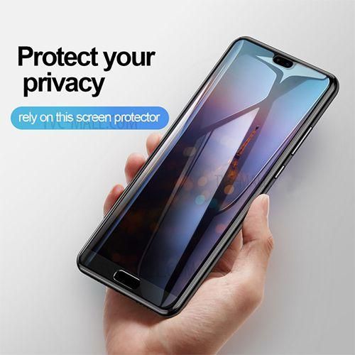 Захисне скло Baseus для Huawei P20 Anti-Spy Curved-Screen Protector, Black (SGHWP20-TG01) SGHWP20-TG01 фото