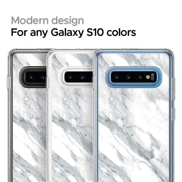 Чехол Spigen для Samsung Galaxy S10 plus Ciel by CYRILL, White Marble (606CS25789) 606CS25789 фото