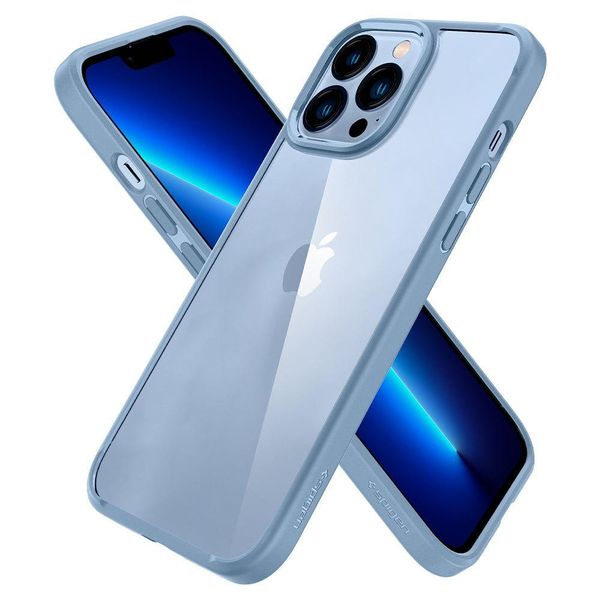 Чохол Spigen для iPhone 13 Pro Max — Ultra Hybrid, Sierra Blue (ACS04131) ACS04131 фото