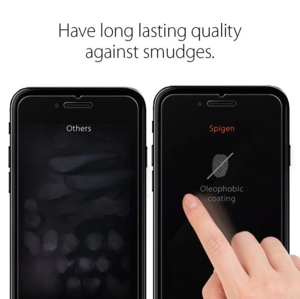 Захисне скло Spigen для iPhone SE 2022/2020/ 8/ 7 — SLIM HD (AGL01374) AGL01374 фото