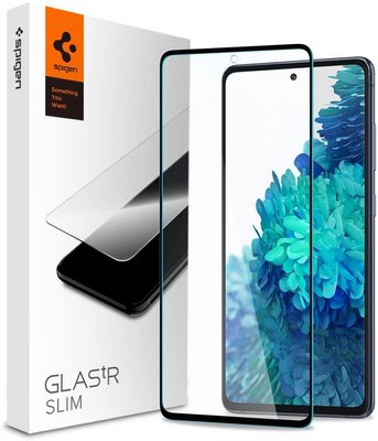 Захисне скло Spigen для Samsung Galaxy S20 FE - Glas.tR Slim Full Cover (AGL02200) AGL02200 фото