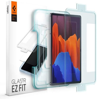 Захисне скло Spigen для Samsung Galaxy Tab S8 / S7 Plus — EZ FIT GLAS.tR (12.4"), Clear (AGL02033) AGL02033 фото
