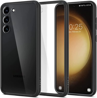 Чохол Spigen для Samsung Galaxy S23 - Ultra Hybrid, Matte Black (ACS05715) ACS05715 фото