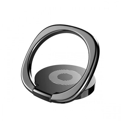 Кільце-тримач Baseus для смартфона, Black (SUMQ-01) 251700 фото