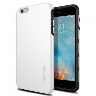 Чехол Spigen для iPhone 6S Plus/6 Plus Thin Fit Hybrid, White (SGP11733) SGP11733 фото