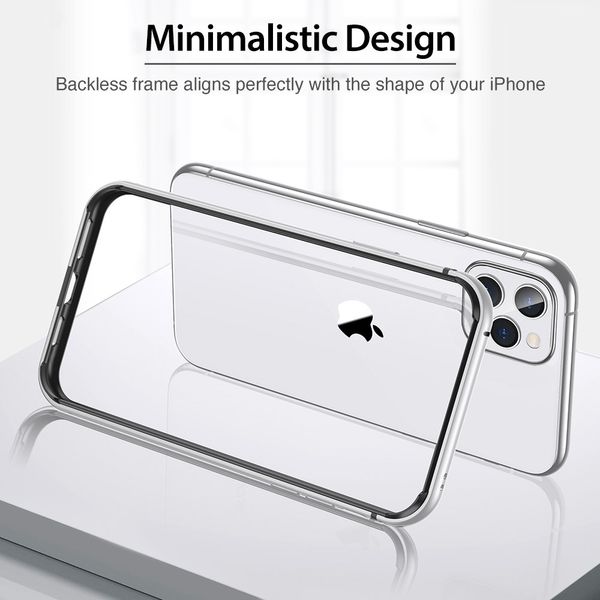 Бампер ESR для iPhone 11 Pro Max Crown Metal (Edge Guard), Silver (3C01192520201) 92507 фото
