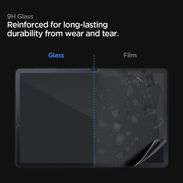 Захисне скло Spigen для Samsung Galaxy Tab S8 / S7 Plus — EZ FIT GLAS.tR (12.4"), Clear (AGL02033) AGL02033 фото