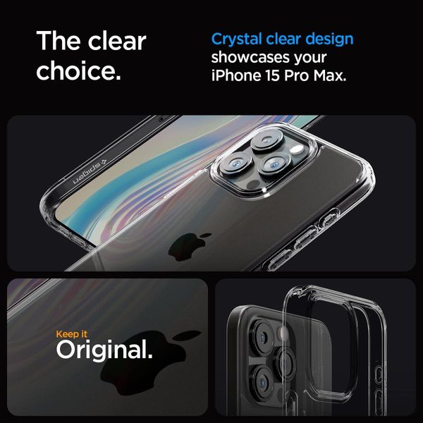 Чохол Spigen для iPhone 15 Pro Max - Ultra Hybrid, Space Crystal (ACS06575) ACS06575 фото