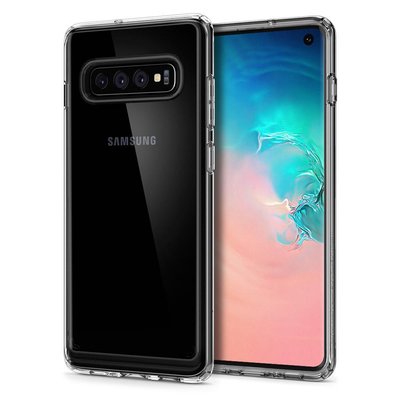 Чехол Spigen для Samsung Galaxy S10 Crystal Hybrid, Crystal Clear (605CS25661) 605CS25661 фото