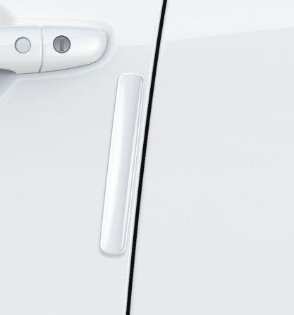 Захисна накладка для автомобільних дверей Baseus Streamlined Car Door Bumper — Білі (CRFZT-02) 293403 фото