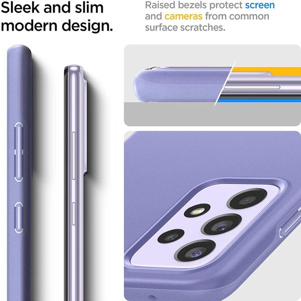 Чохол Spigen для Samsung Galaxy A52 (A52s 5G / A52 5G) — Thin Fit, Awesome Violet (ACS03036) ACS03036 фото