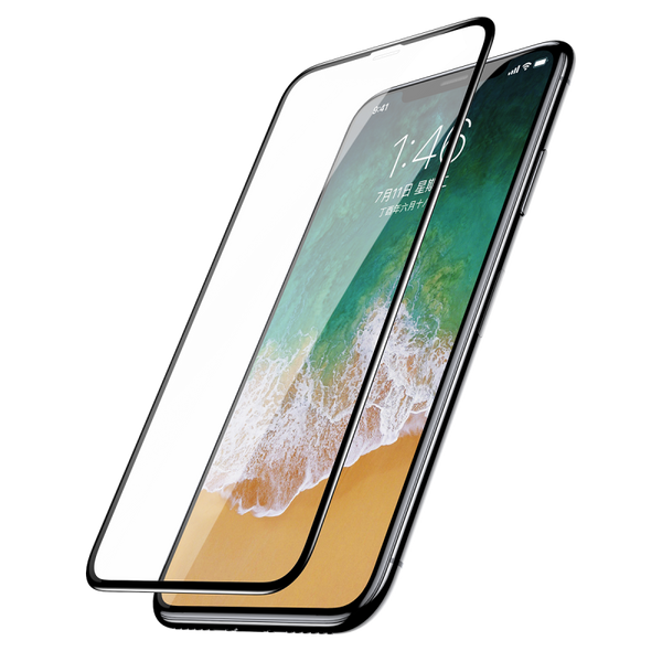 Захисне скло Baseus для iPhone 11 Pro Silk-screen (SGAPIPHX-KC01) SGAPIPHX-KC01 фото