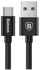 Кабель Baseus USB Speed Type-C QC Cable, Black (CATKC-01) CATKC-01 фото