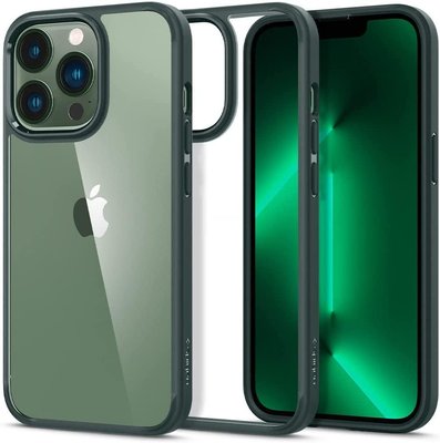 Чехол Spigen для iPhone 13 Pro - Ultra Hybrid, Midnight Green (ACS04560) ACS04560 фото