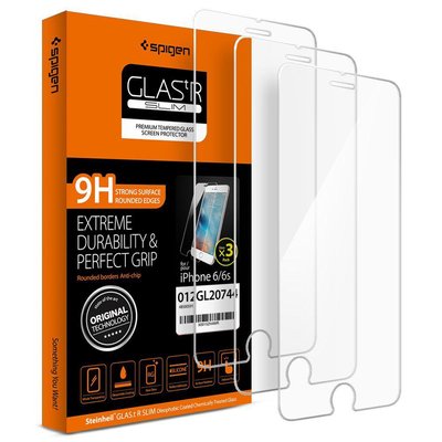 Защитное стекло Spigen для iPhone 6s / 6, 3 шт (012GL20744) 012GL20744 фото