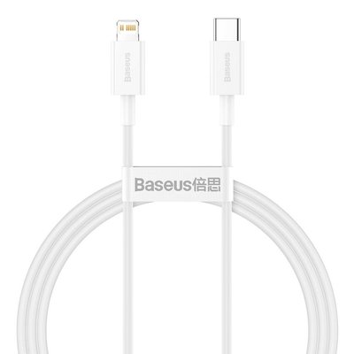 Кабель Baseus Type-C to iP Superior Series Fast Charging Data Cable 20W 1m, White (CATLYS-A02) 2052972047 фото