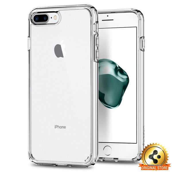 Чохол Spigen для iPhone 8 Plus / 7 Plus Ultra Hybrid 2, Crystal Clear (043CS21052) 043CS21052 фото